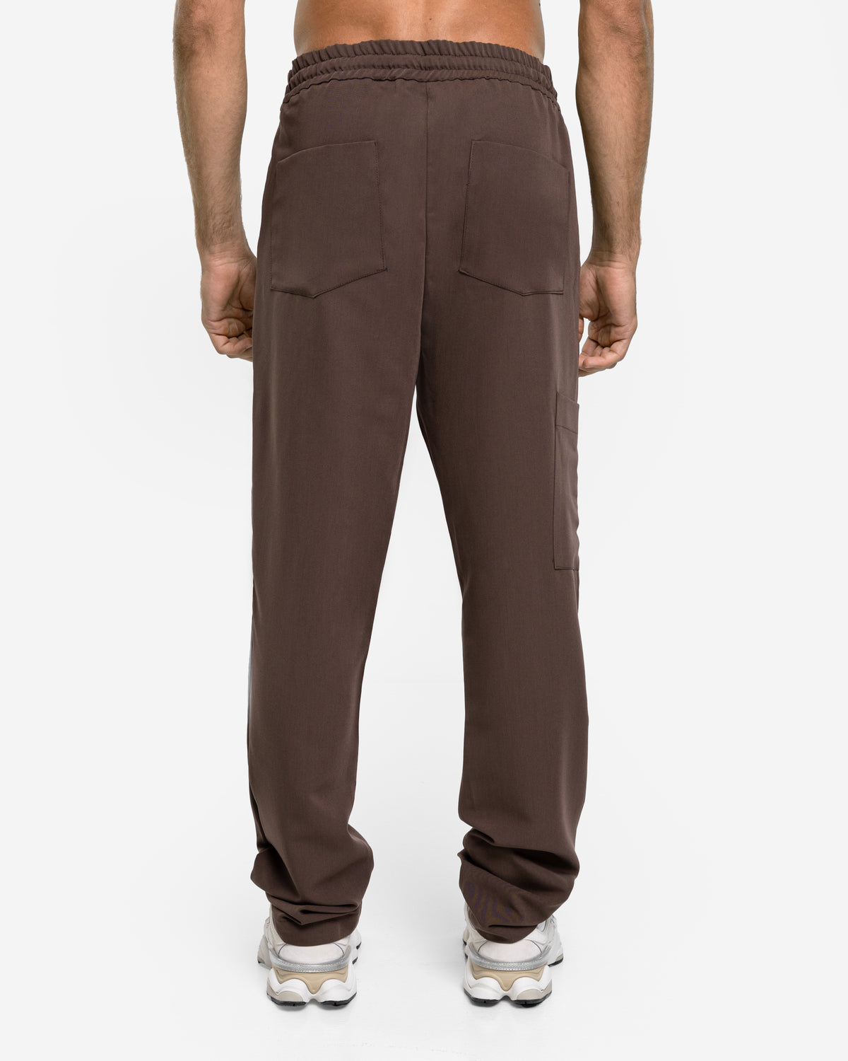 Męskie spodnie medyczne | Classic Fit - Choco
