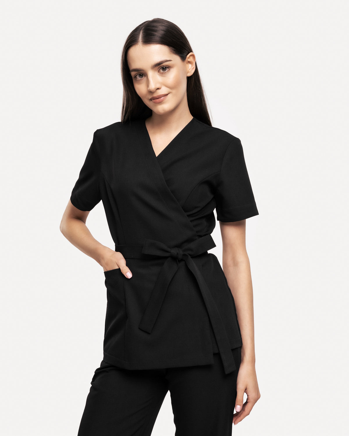 Tunika Medyczna Ella - Black