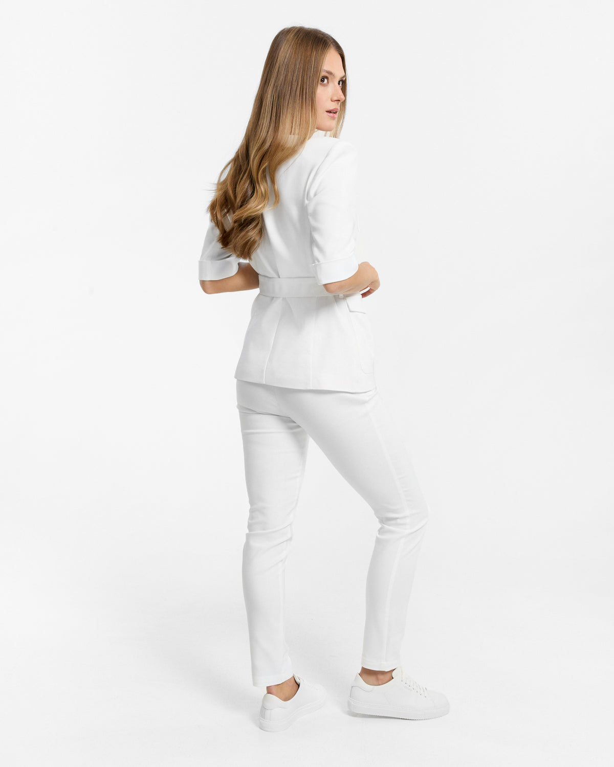 Celine Marynarka Medyczna - White