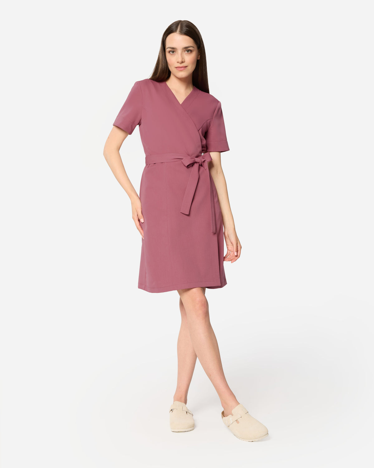 Sukienka Medyczna Sofia - Dusty Rose