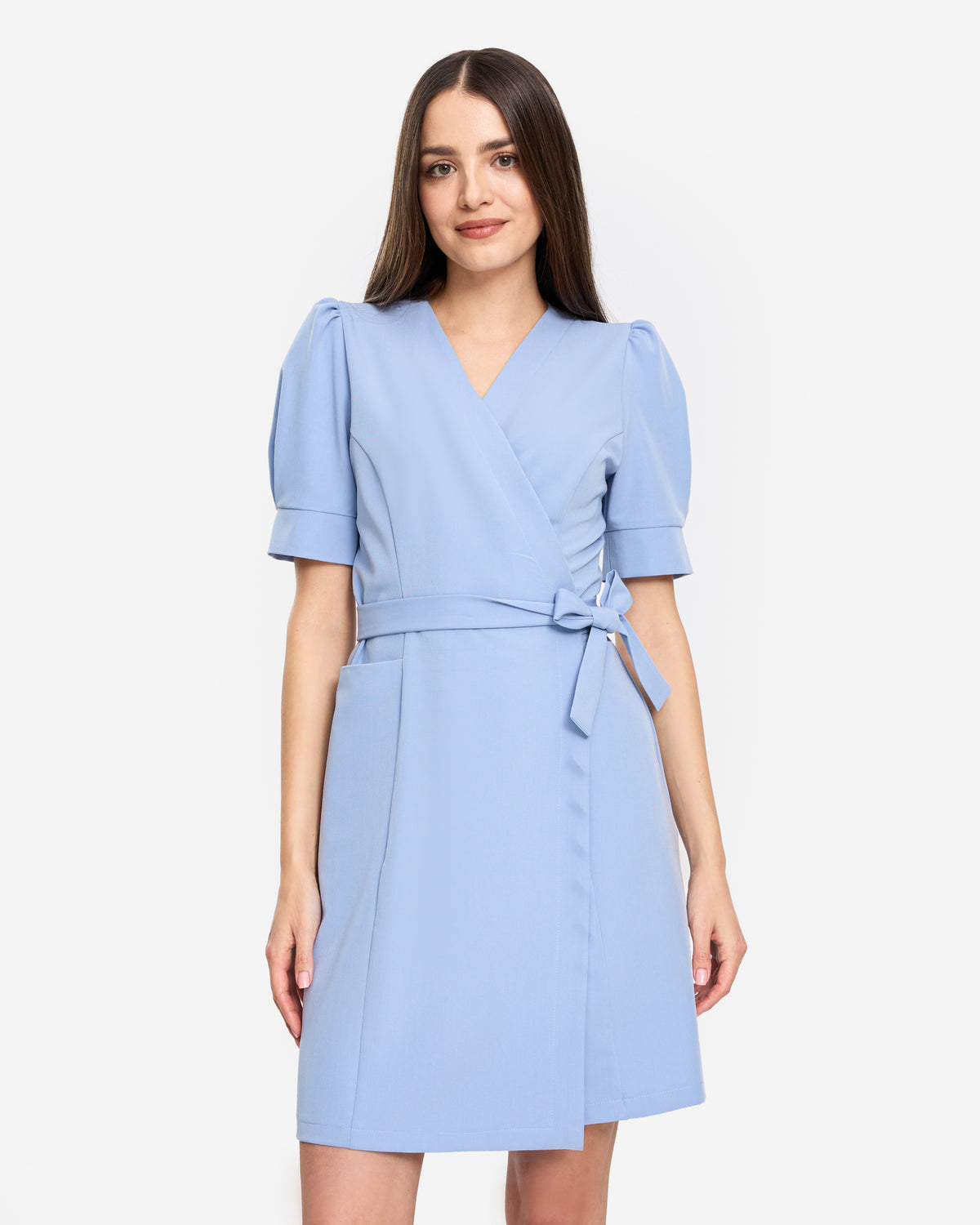 Sukienka Medyczna Diana - Baby Blue