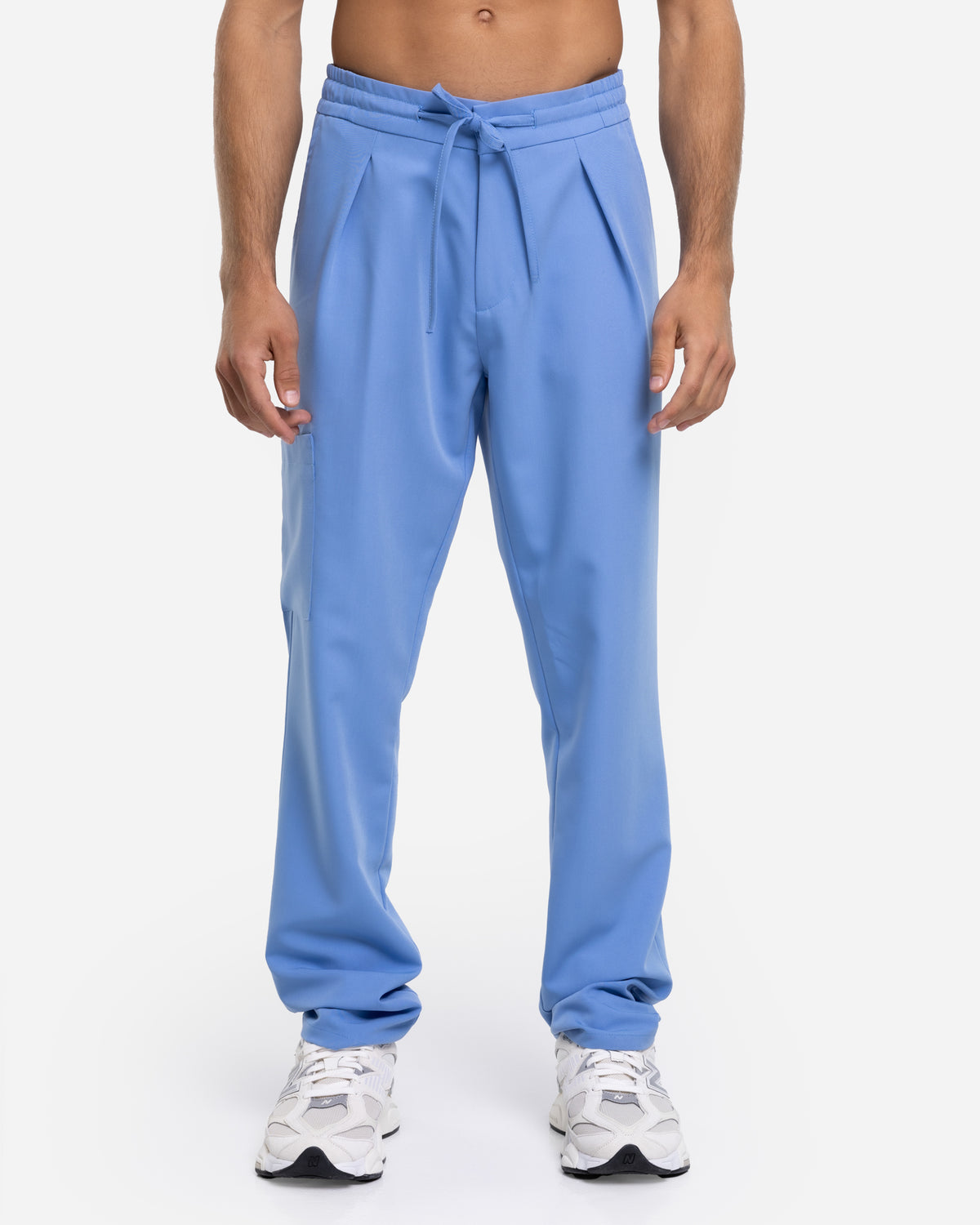 Męskie spodnie medyczne | Classic Fit  - Blue Sky