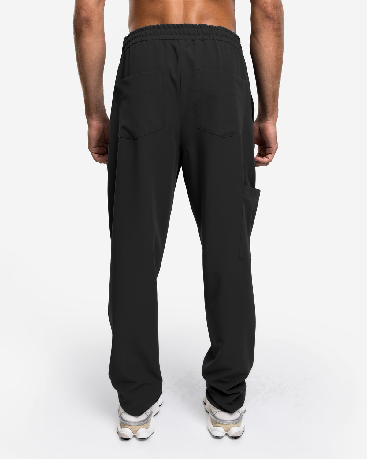 Męskie spodnie medyczne | Classic Fit  - Black