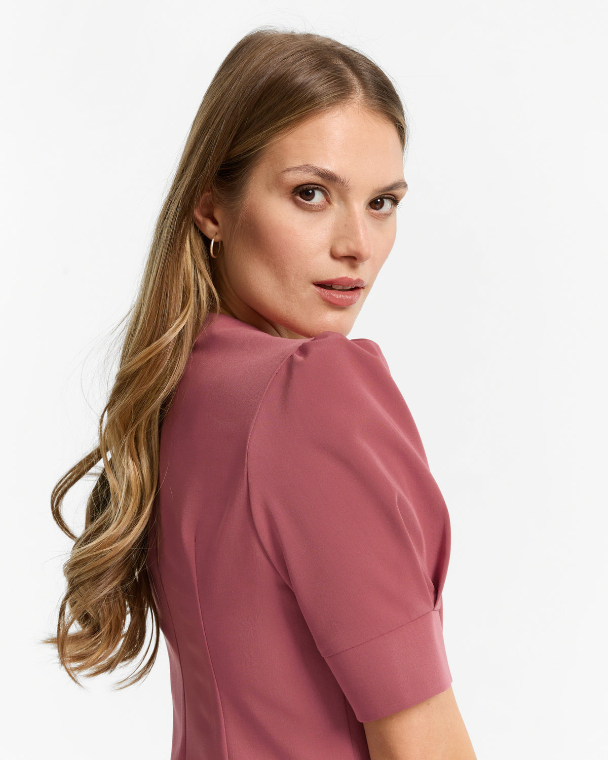 Bluzka Medyczna Charlotte - Dusty Rose