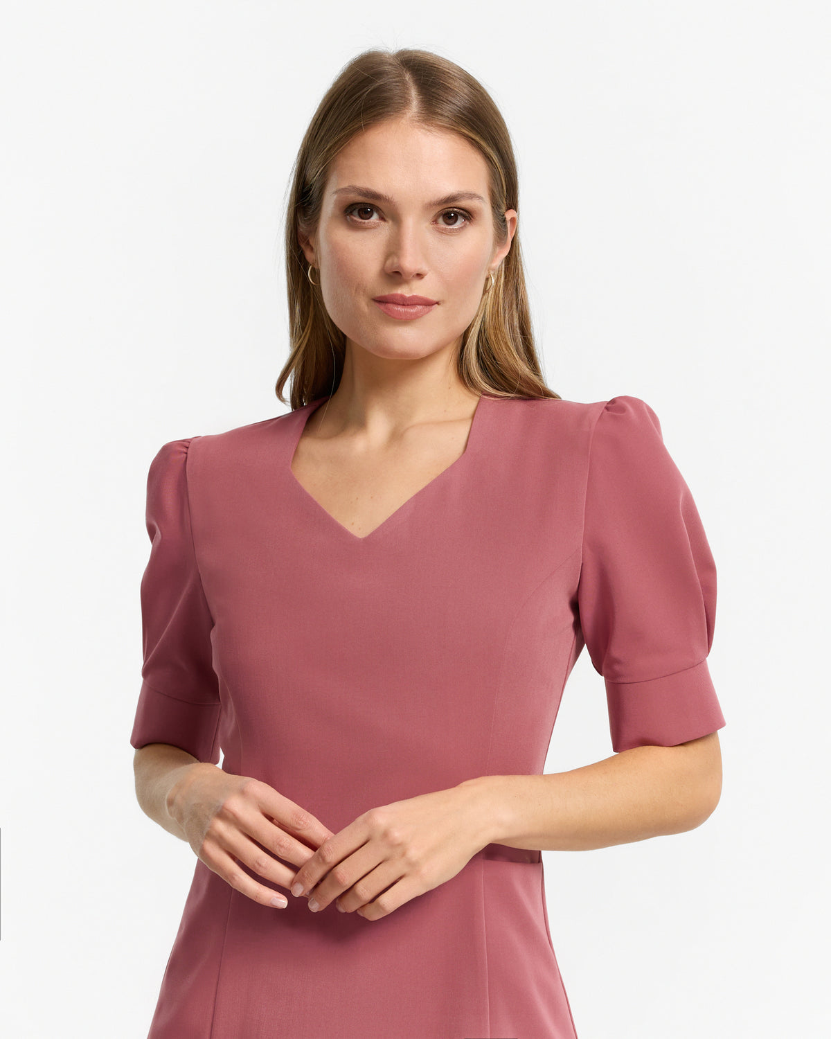 Bluzka Medyczna Charlotte - Dusty Rose
