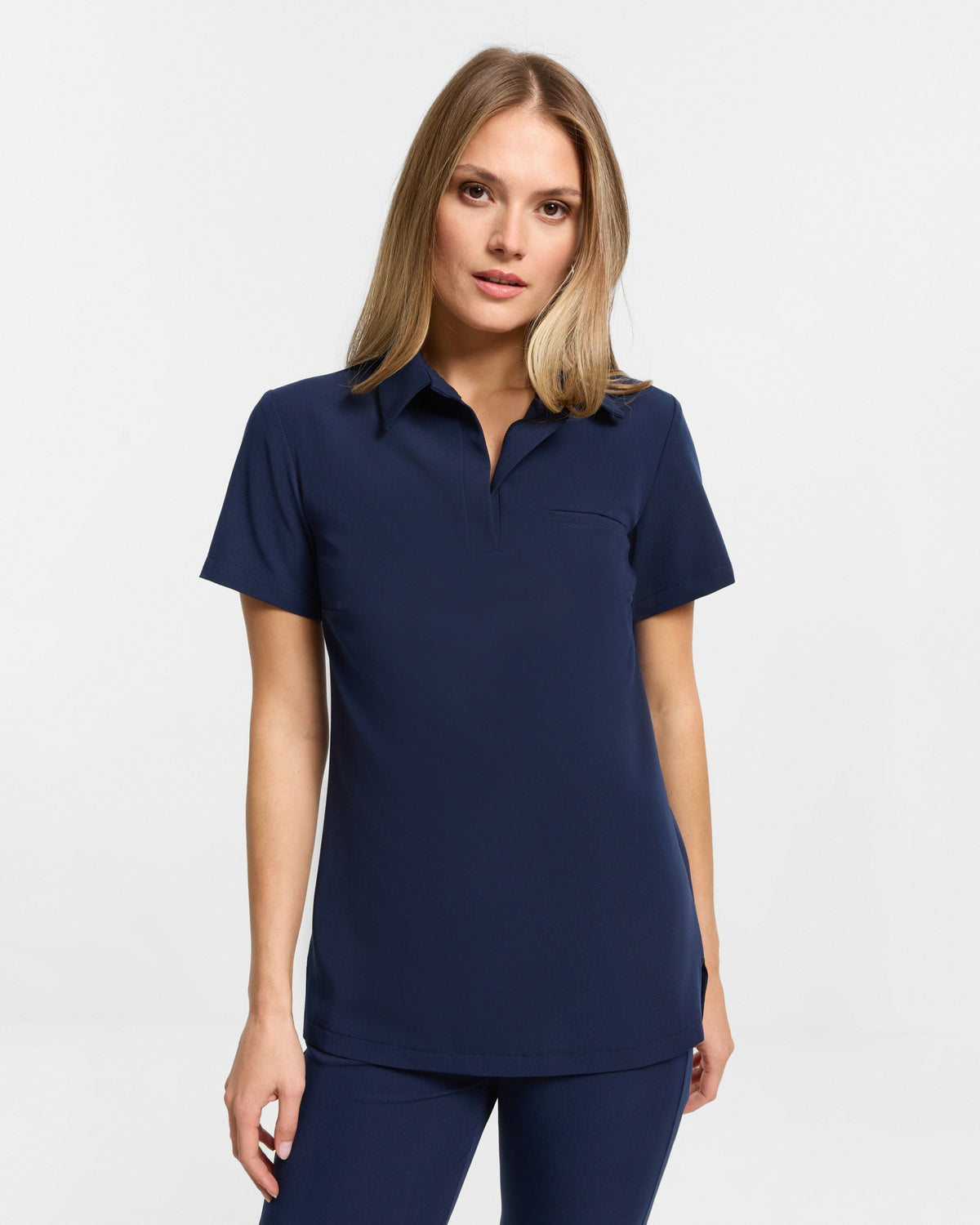 Bluzka Medyczna Damska Serena Polo - Royal Navy
