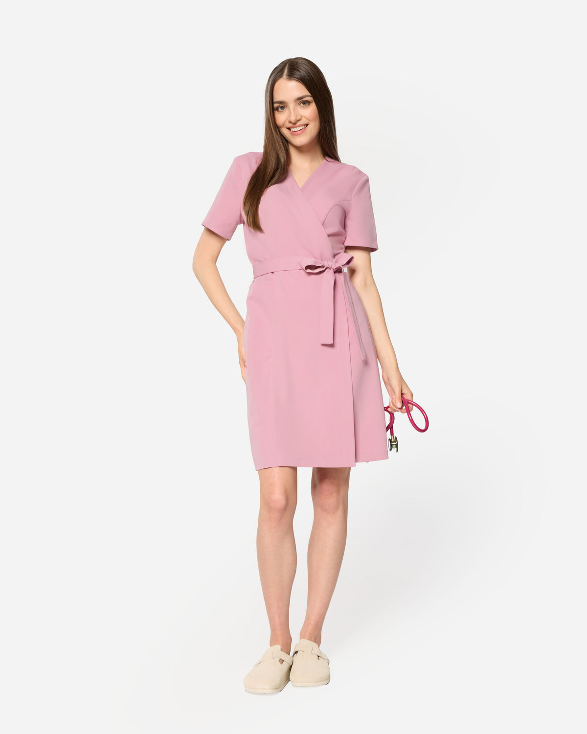 Sukienka Medyczna Sofia - Ballerina Pink