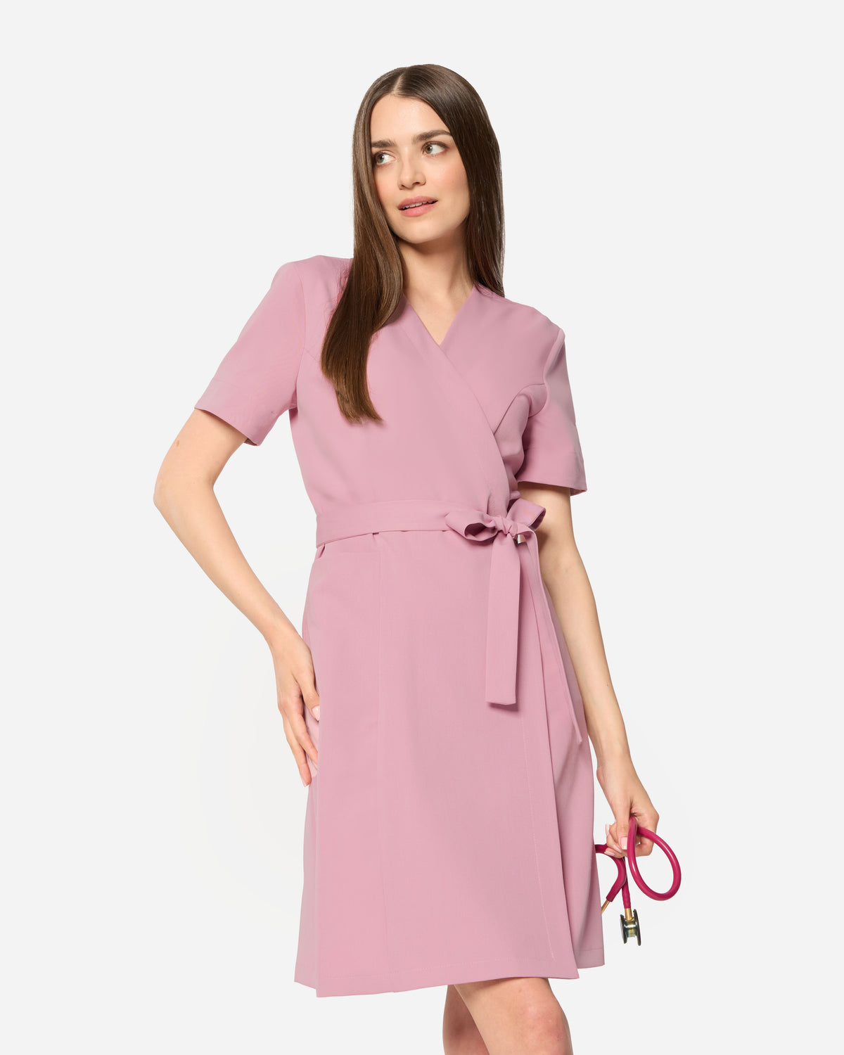 Sukienka Medyczna Sofia - Ballerina Pink