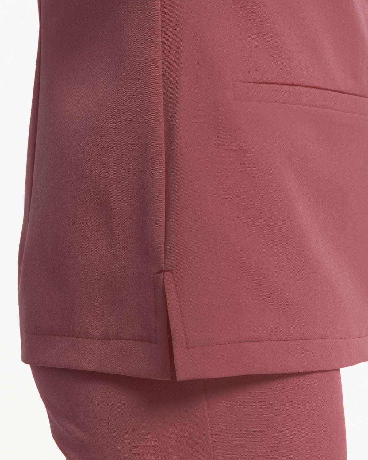 Bluzka Medyczna Basic - Dusty Rose
