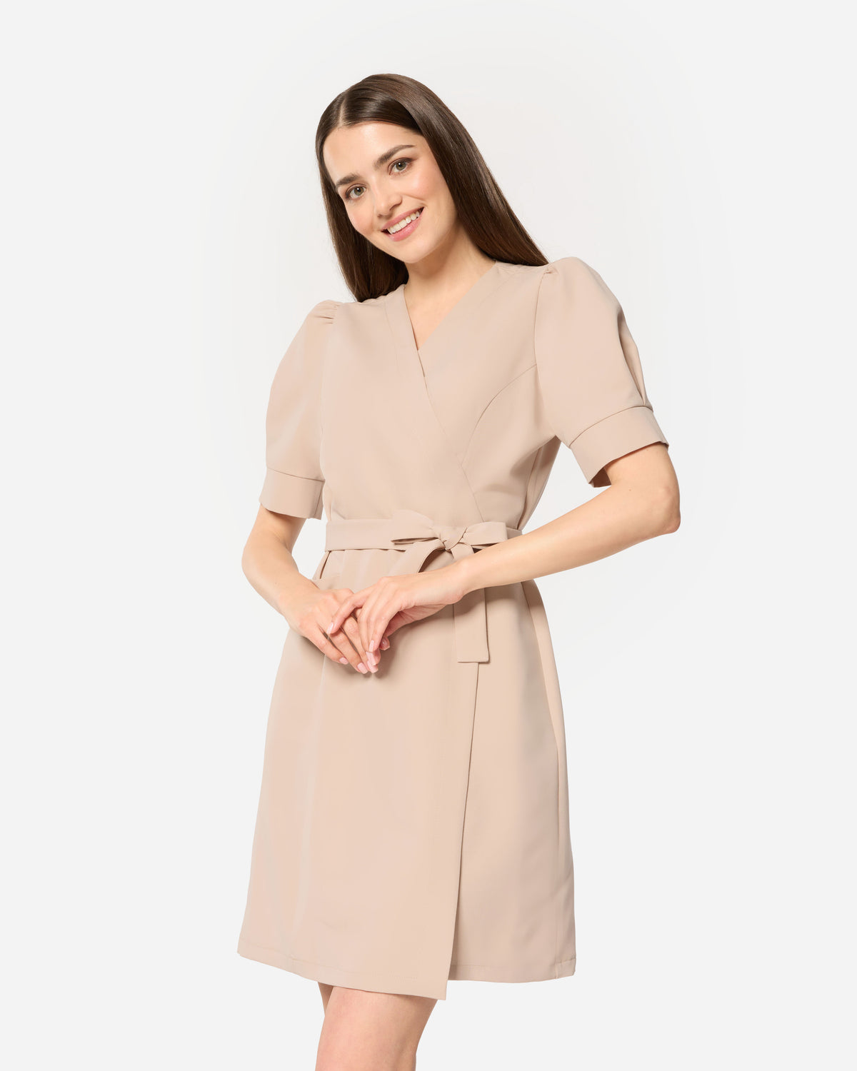 Sukienka Medyczna Diana - Nude